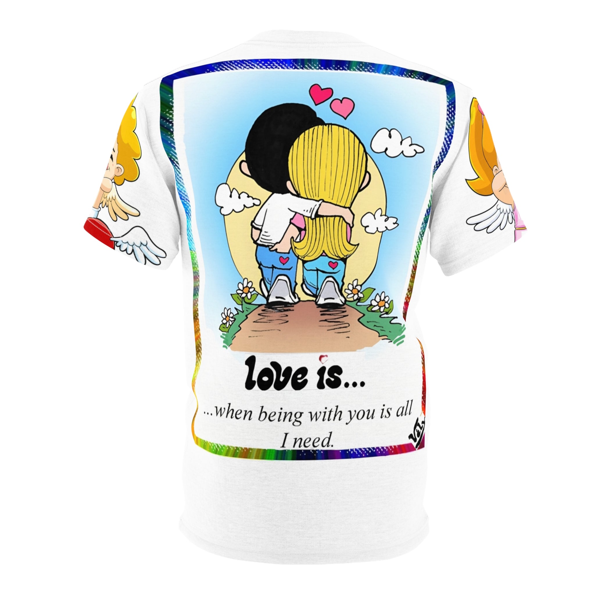 Love Is... Express Delivery All-Over Print Tee