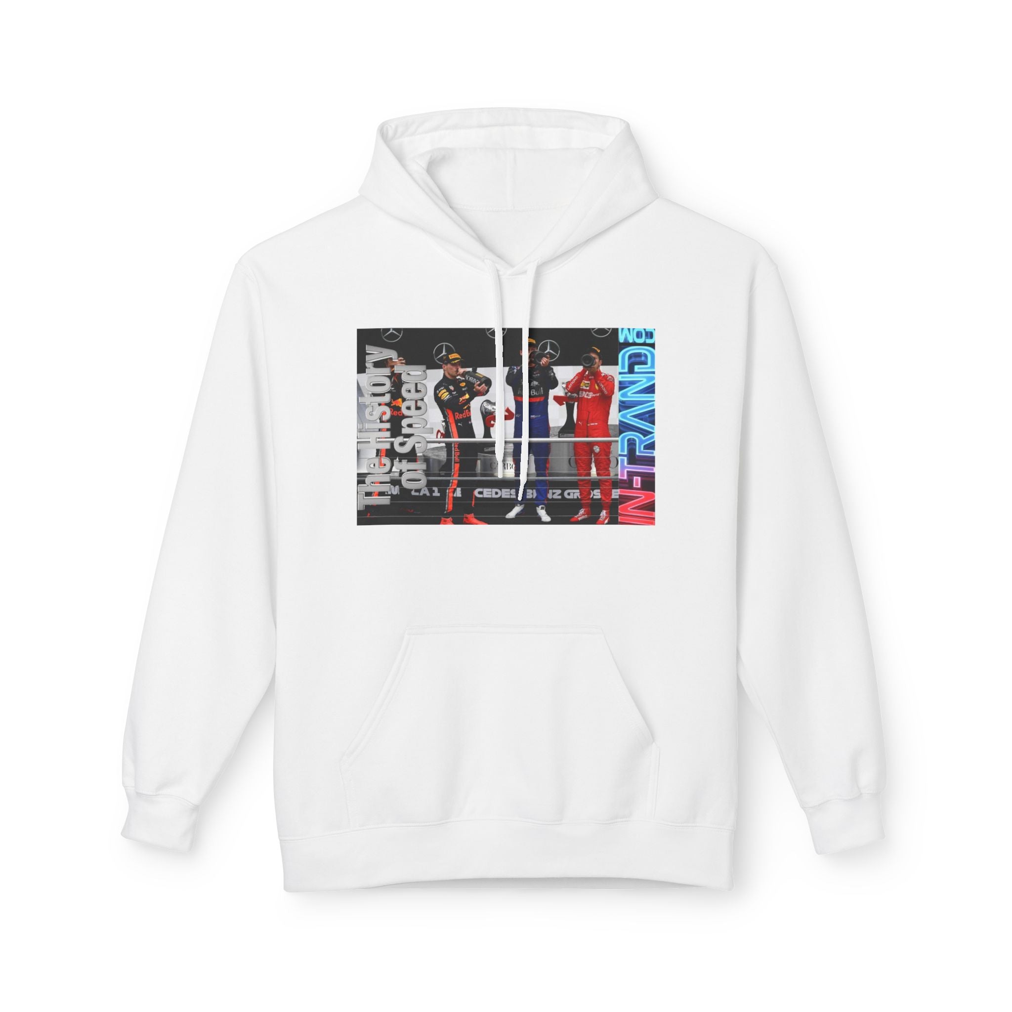 Racing Legends Hoodie — "The History of Speed" Graphic Pullover