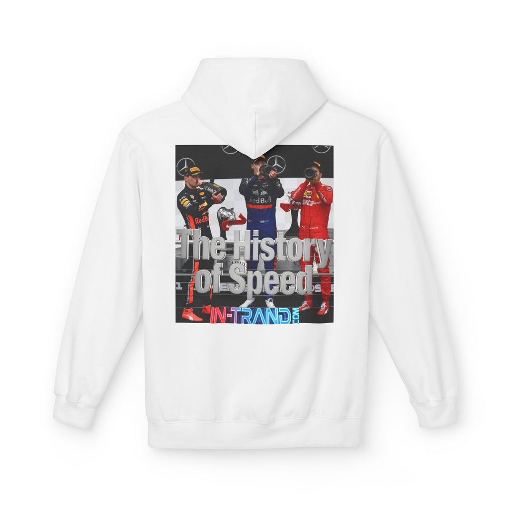 Racing Legends Hoodie — "The History of Speed" Graphic Pullover