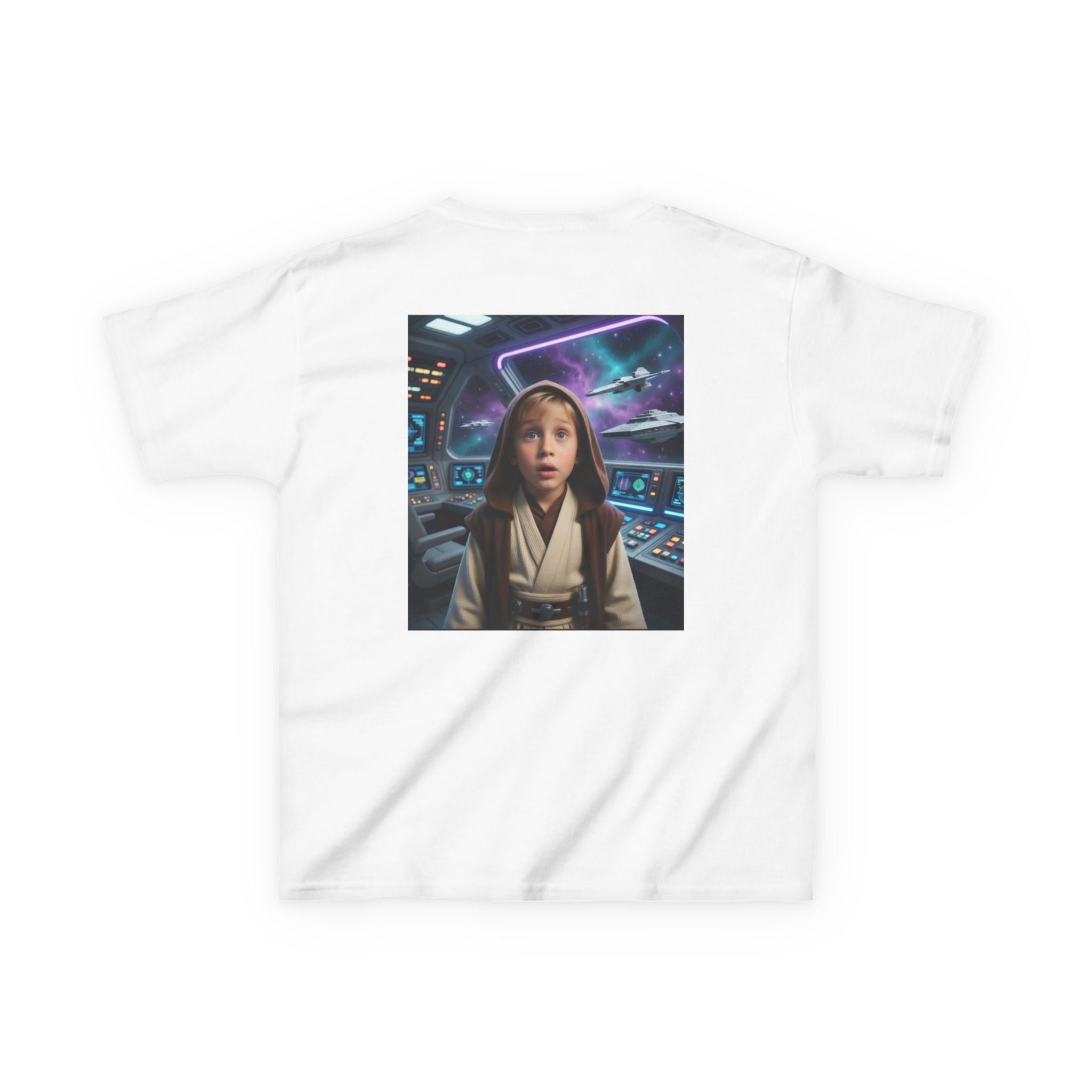 💎 Kids Space Adventure Jedi T-Shirt — Graphic Tee for Young Heroes 💎