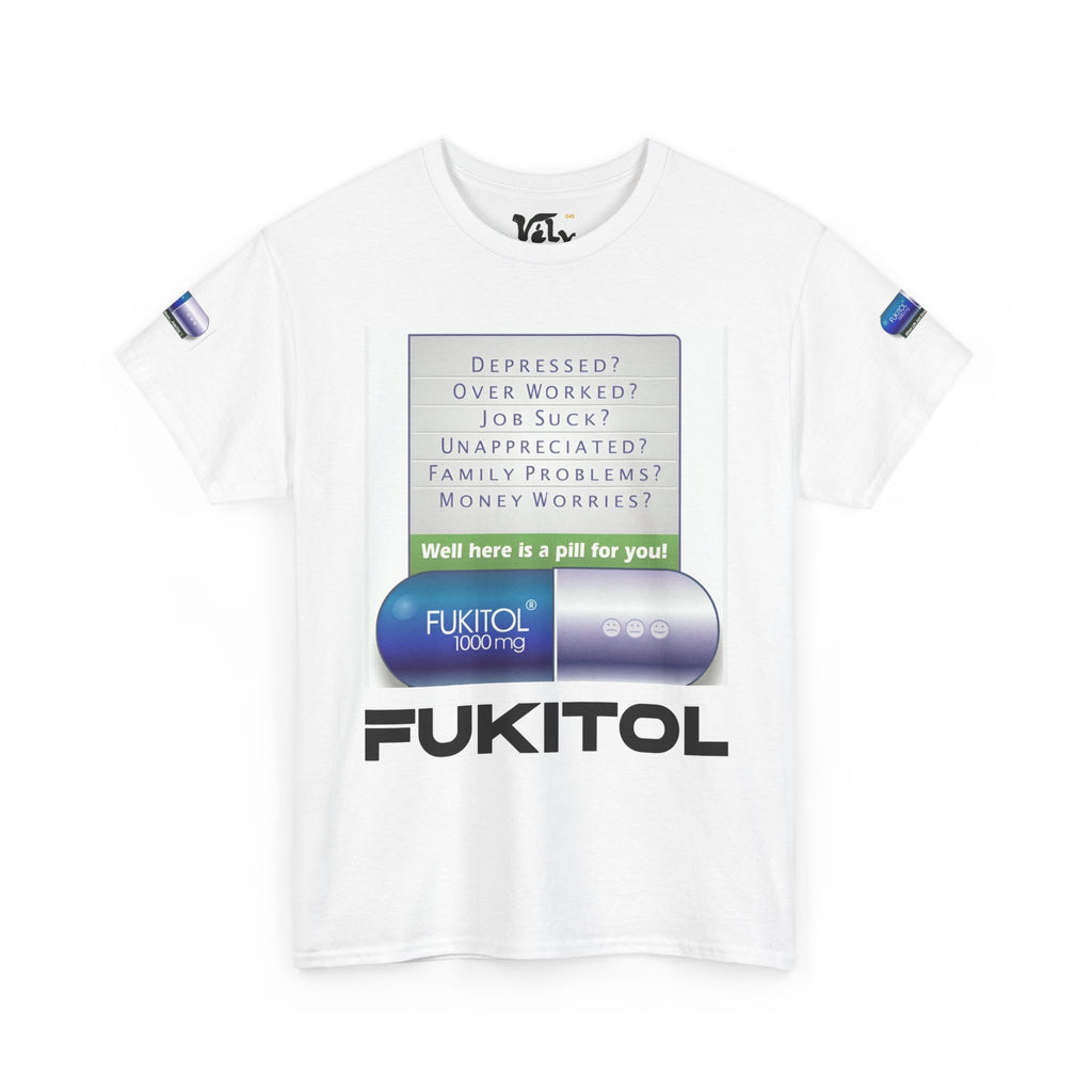 T shirt-Fakitol- Series Graphic T-Shirt — Stylish Gift Tee