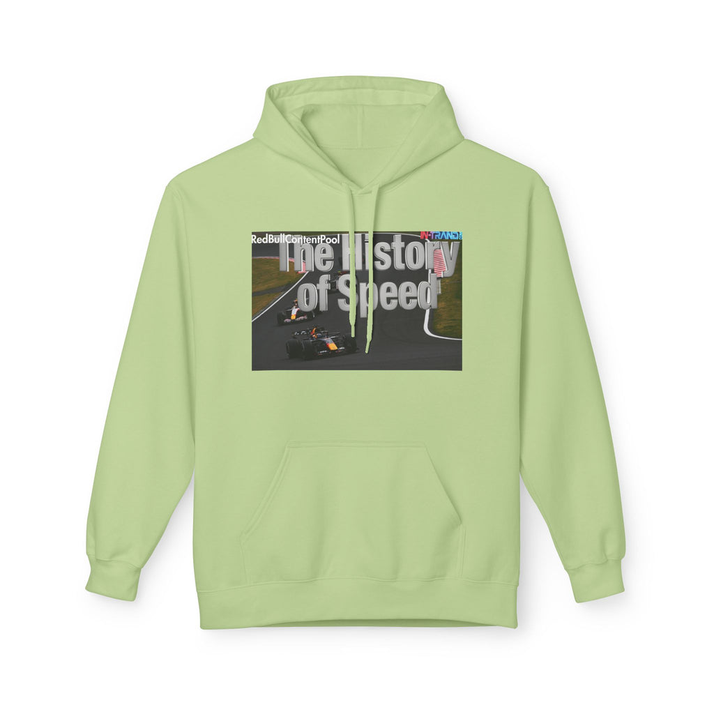Racing Hoodie – “The History of Speed” Formula Car Graphic