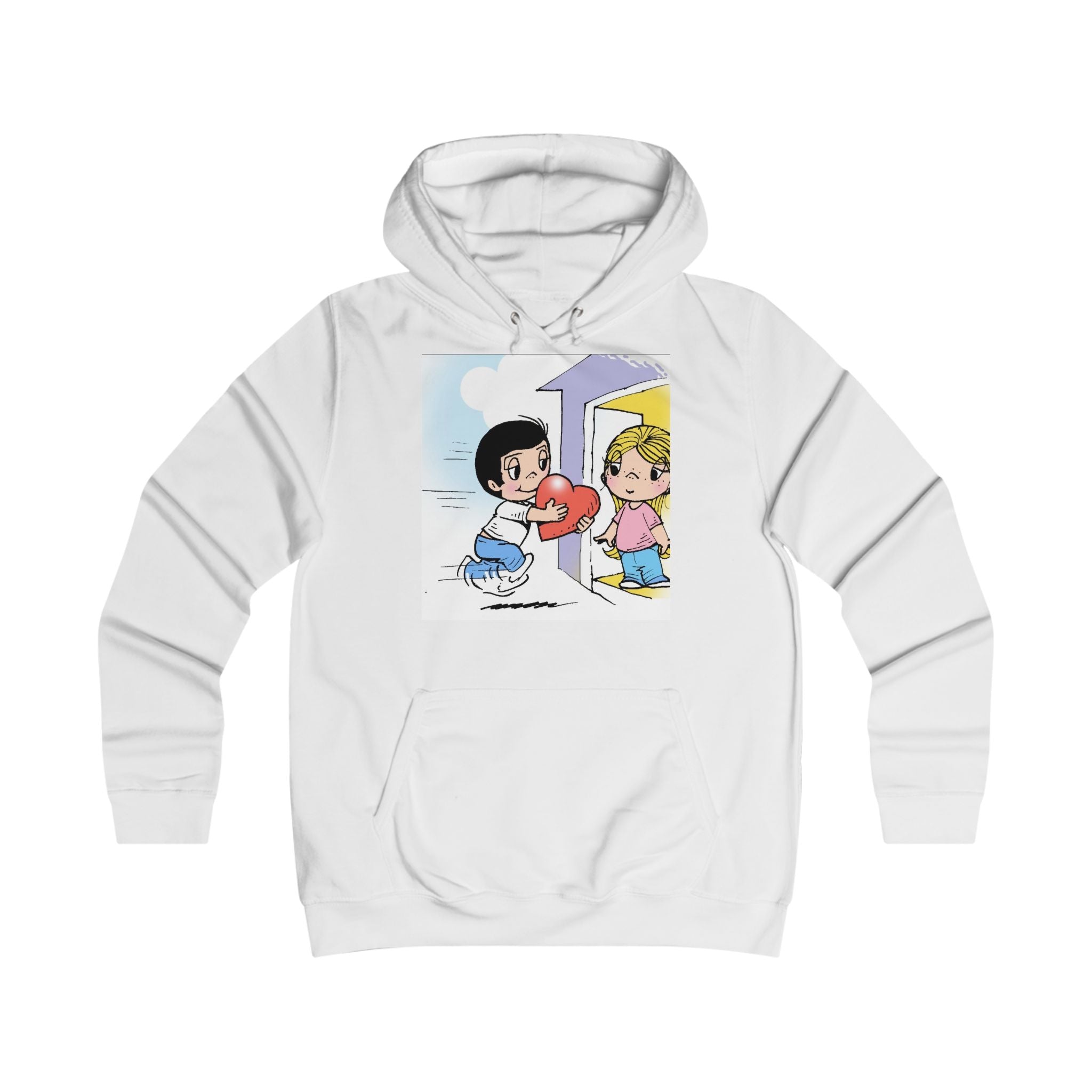 HOODIE RETRO — Cute Retro Valentine Delivery Graphic