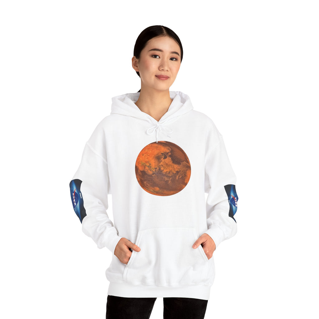 HOODIE MY GALAXY MARS Planet  — Retro NASA Poster Space Sweatshirt