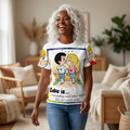 💎 Cheerful Bright Gift Tee — Happy Graphic All-Over Print T-Shirt 💎