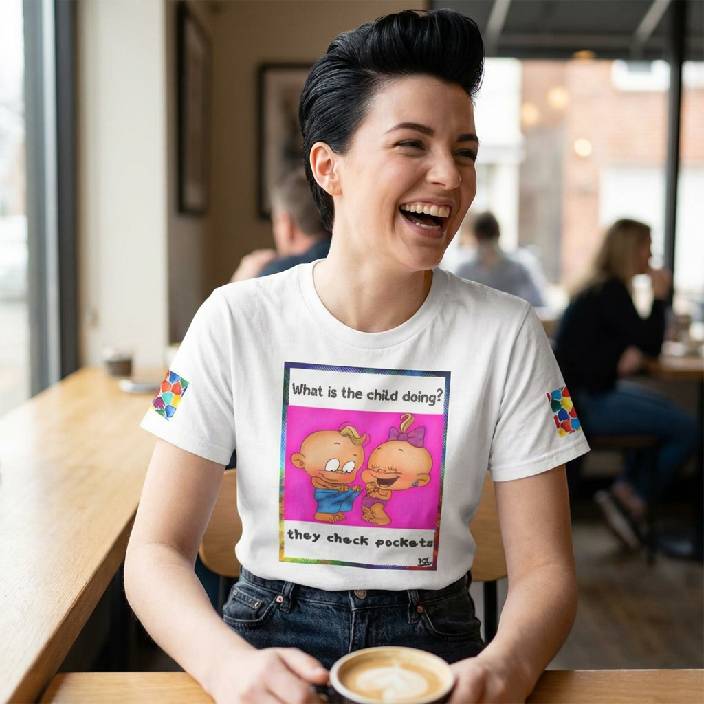 What Are the Children Doing? Kids Graphic Tee