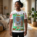 Tiger Wildlife Tee — 'Panthera tigris altaica' Conservation Graphic T-Shirt