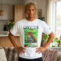 Jaguar Trading Card T-Shirt — Vintage Wildlife Graphic Tee