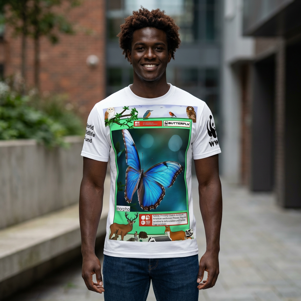 Brightly Colored Gift Tee — Vibrant All-Over Print T-Shirt