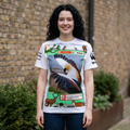 Nature Birds T-Shirt — Vibrant Elegant Tee for Nature Lovers