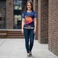 Saturn Galaxy Graphic Tee — NASA Style Space T-Shirt