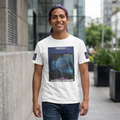 私のギャラクシーネプチューン おもしろ犬とパパのTシャツ