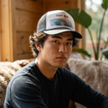 Sushi Fish Wave Trucker Cap