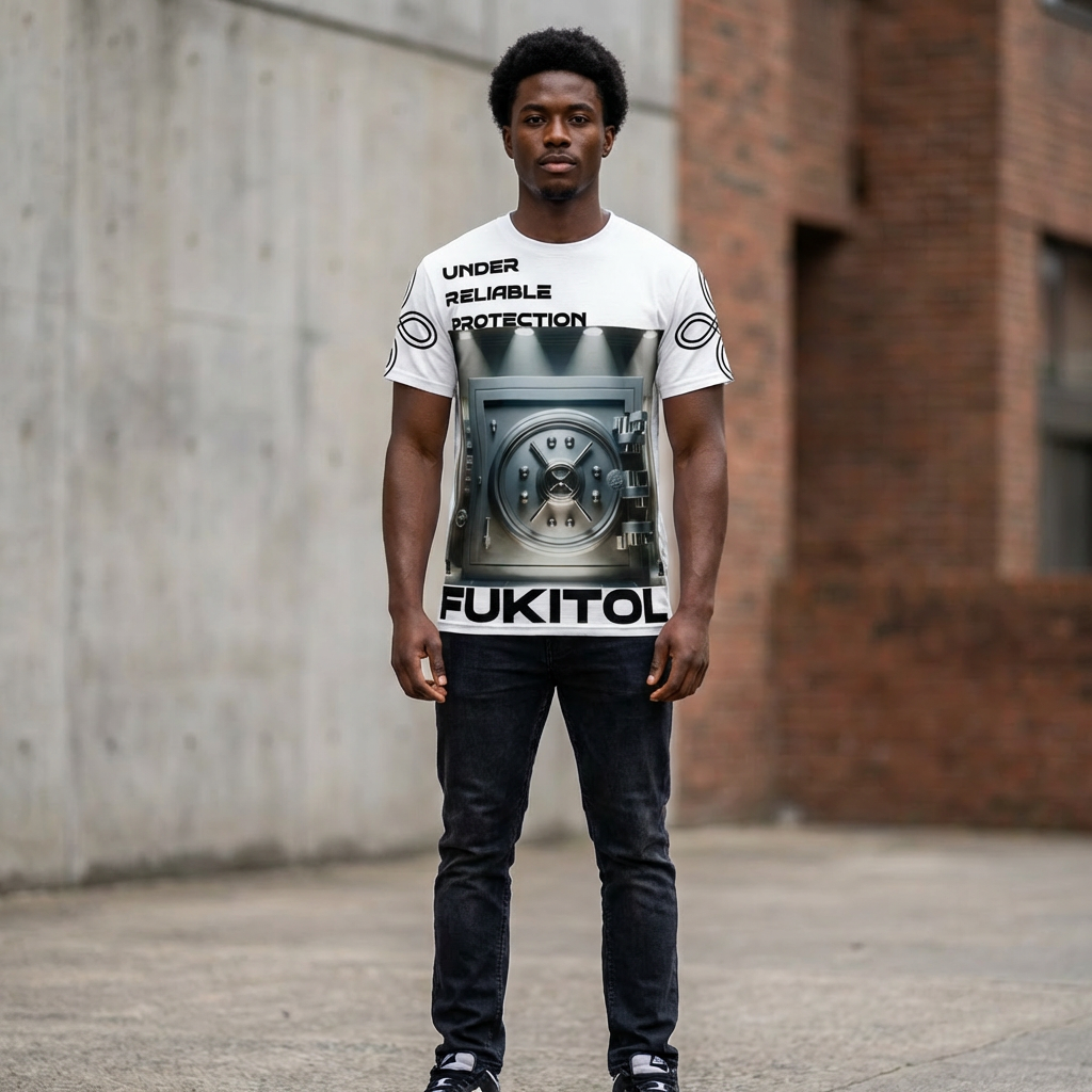 T shirt-Fukitol-  Series Bright & Elegant T-Shirt — Keep This in a Safe Place