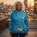 HOODIE SEA  — "Hoodie sea lovers best" Graphic Pullover