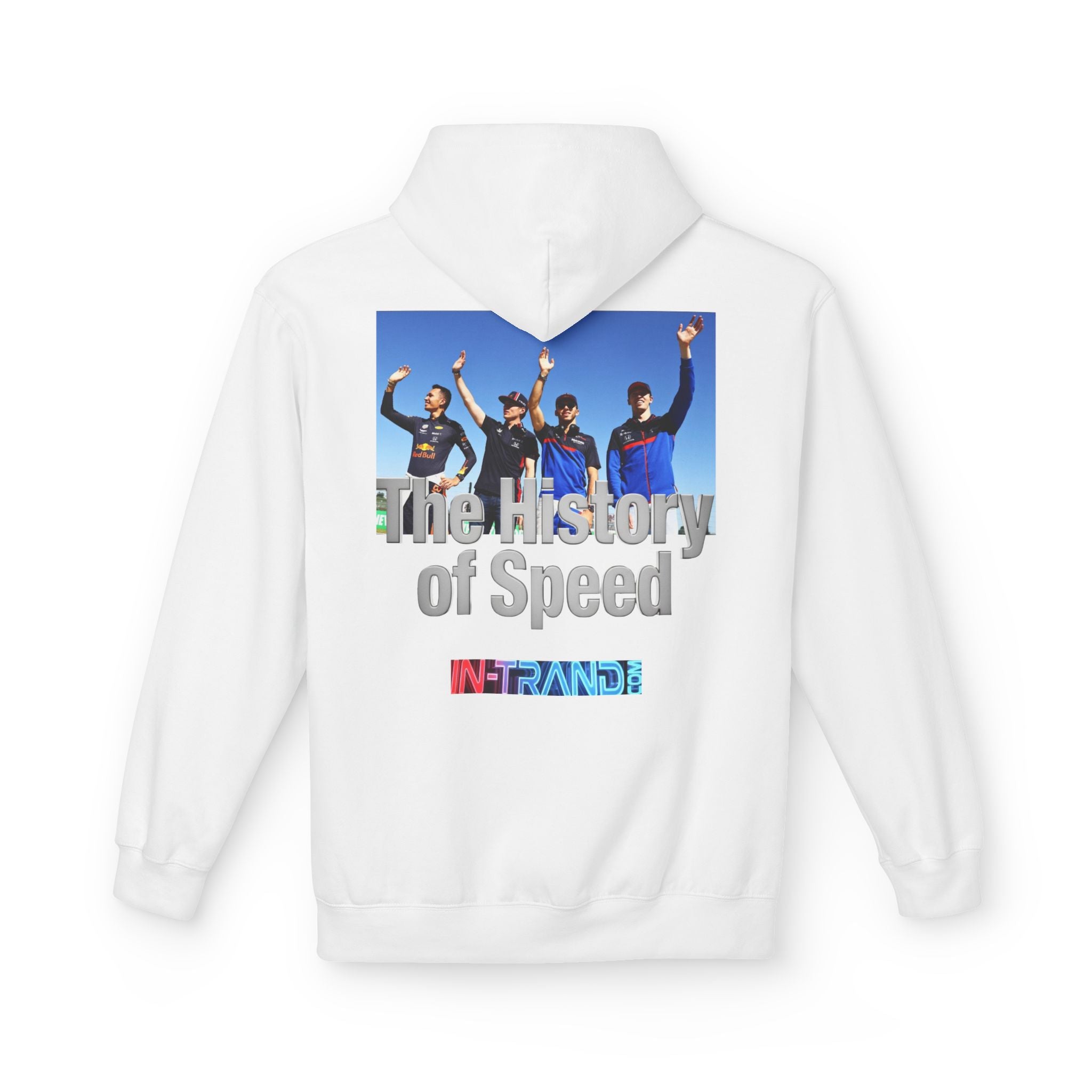 Hoodie - "The History of Speed" Retro Racing Crew Hoodie