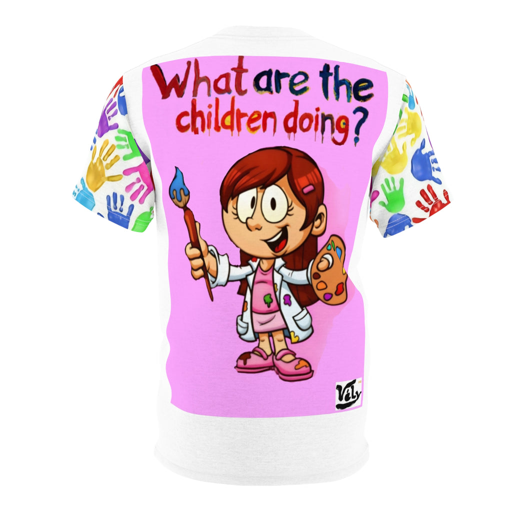 What Children Do Series Bright Couple Tee — Stylish Gift T-Shirt