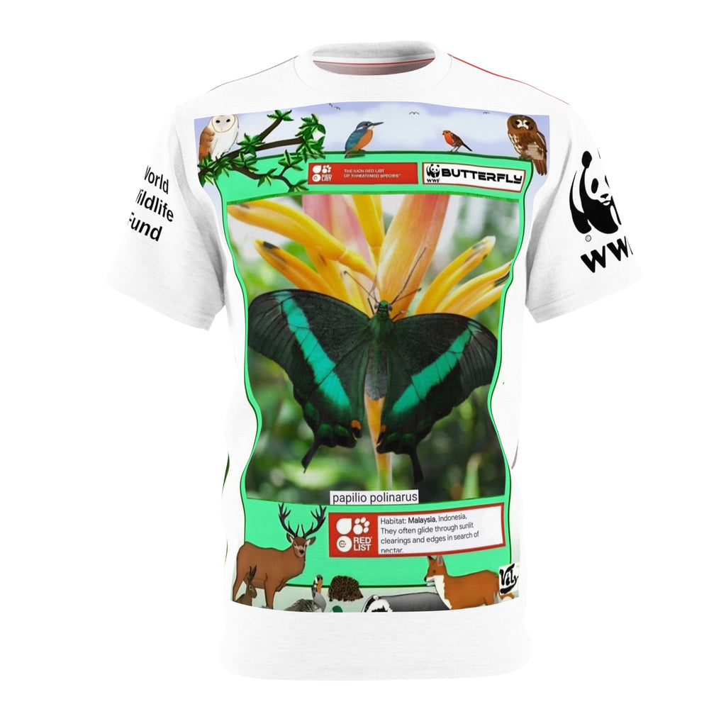 Butterfly Nature Tee — Bright Elegant Gift for Nature Lovers