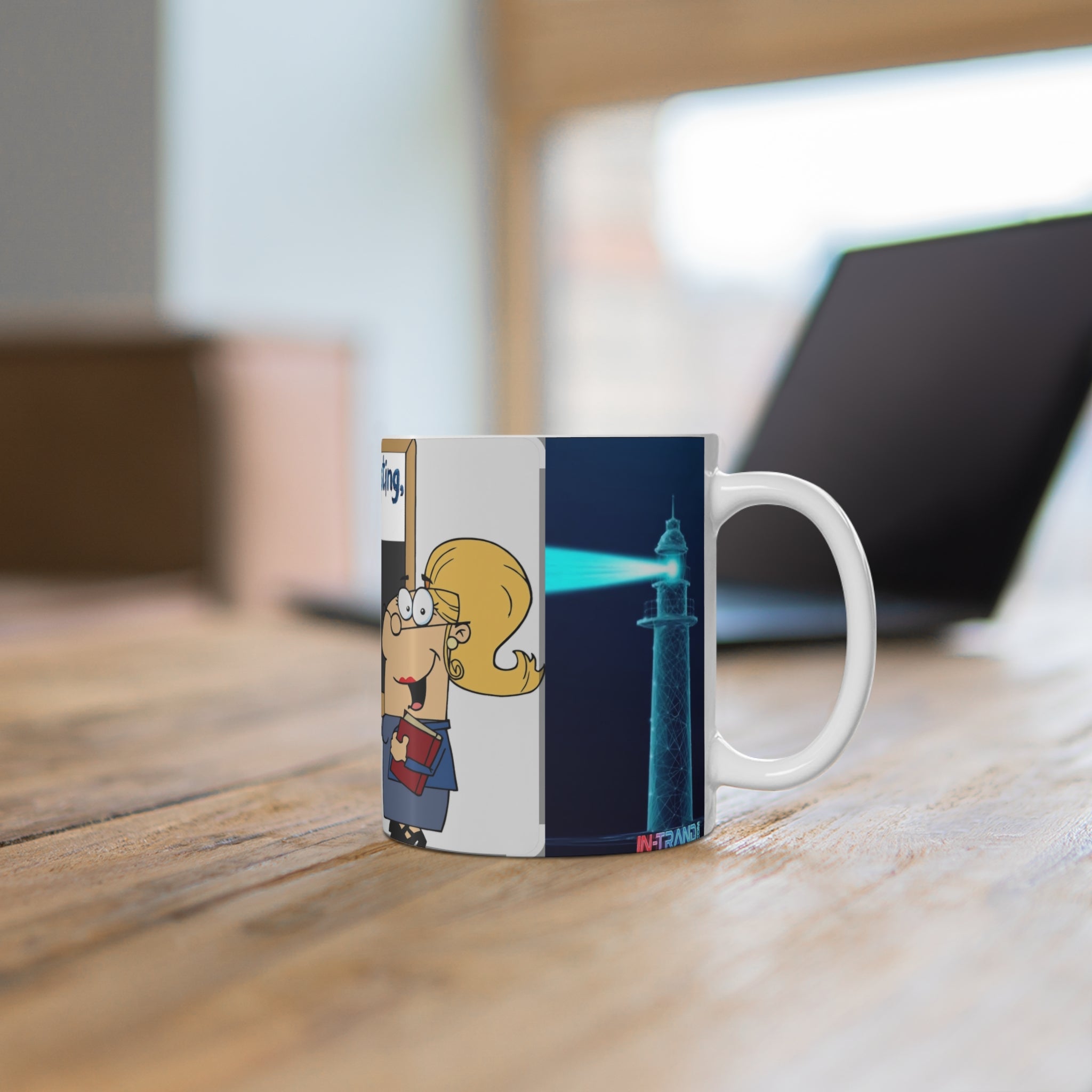 Teacher Coffee Mug - "It’s Your Time You’re Wasting, Not Mine" 11oz Funny Gift for Educators