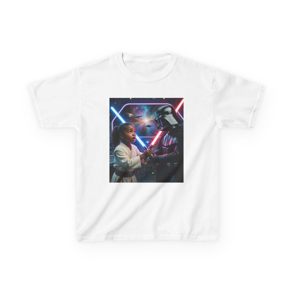 💎 Kids Star Wars Lightsaber Tee — Child Jedi Graphic T-Shirt 💎