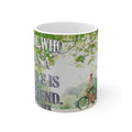 💎 Inspirational Cycling Mug — 'Anyone Who Rides a Bicycle Is My Friend' 11oz 💎