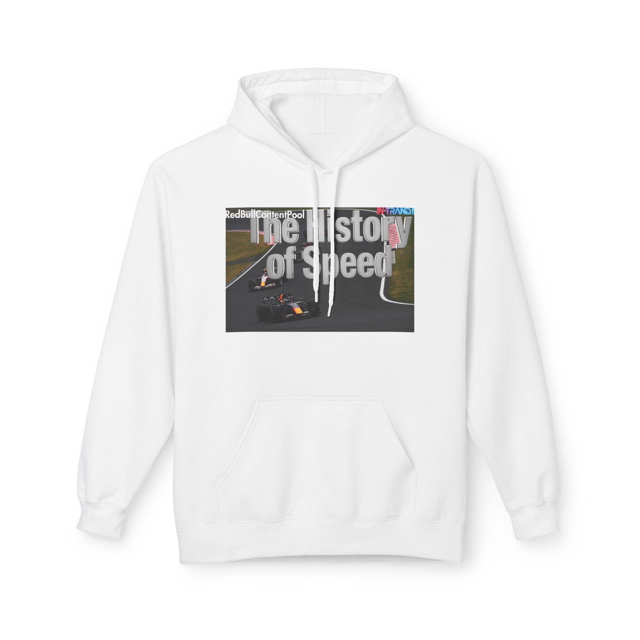 Racing Hoodie – “The History of Speed” Formula Car Graphic