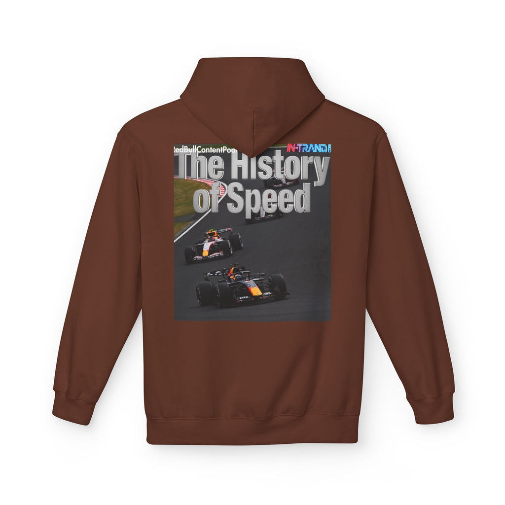 Racing Hoodie – “The History of Speed” Formula Car Graphic