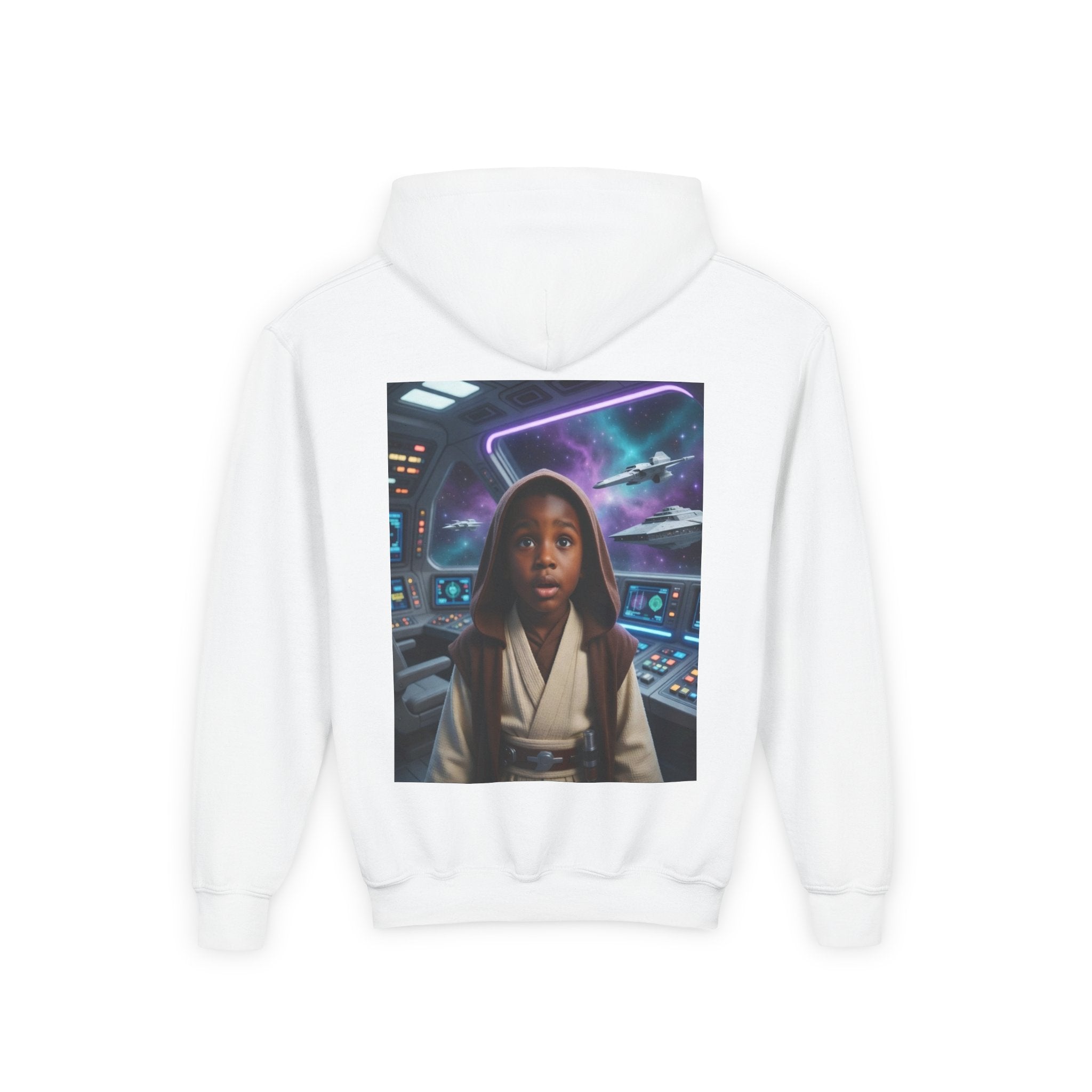 Youth Hoodie - Jedi Space Adventure Graphic