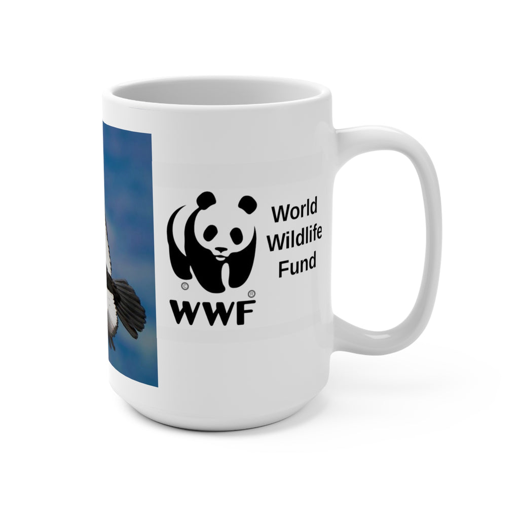 MUG NATURE WWF California Condor Photo Mug — 15oz Wildlife Conservation Coffee Cup