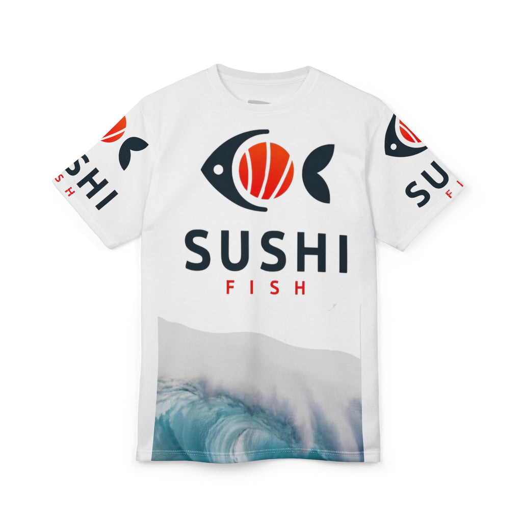 Sushi Restaurant Logo T-Shirt — Branded Sushi Tee