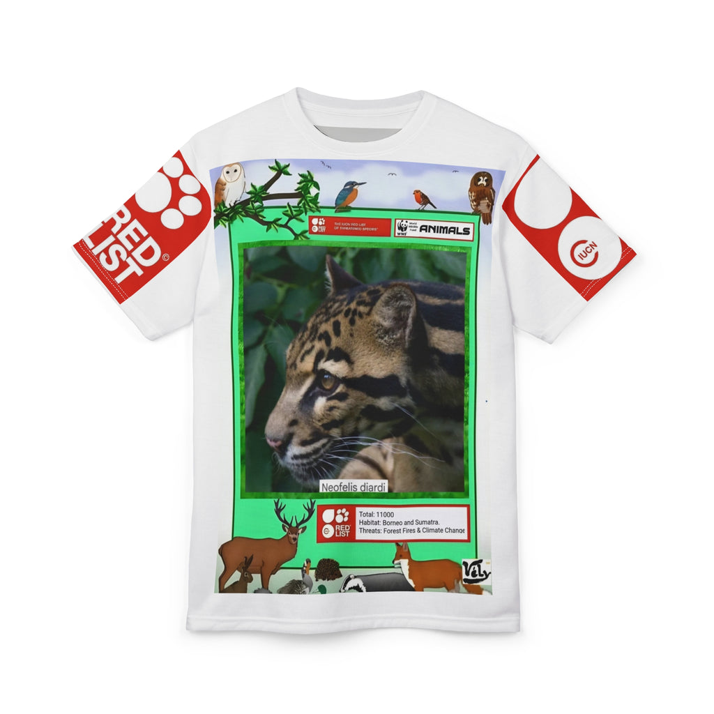 TEE/SHIRT NATURE Bright Stylish T-Shirt —   NEOFELIS DIARDI   Gift-Ready All-Over Print