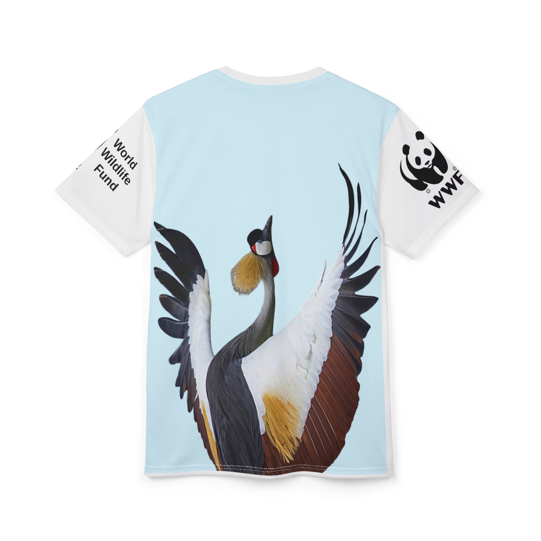Bird Conservation Graphic Tee — WWF 'Birds' Print Cut & Sew Shirt