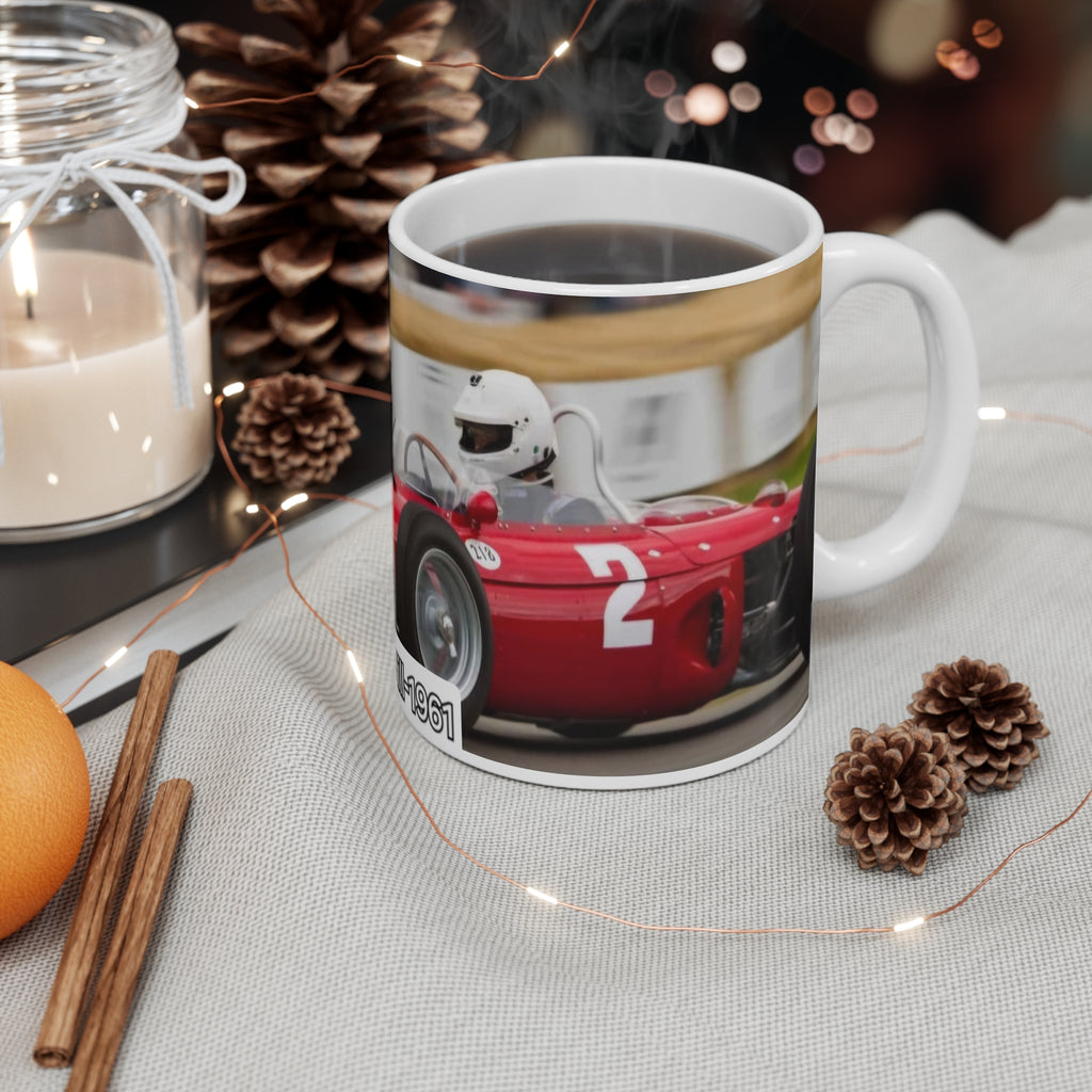 💎 Vintage Racing Car Mug — 'The History of Speed' 11oz Coffee Cup 💎