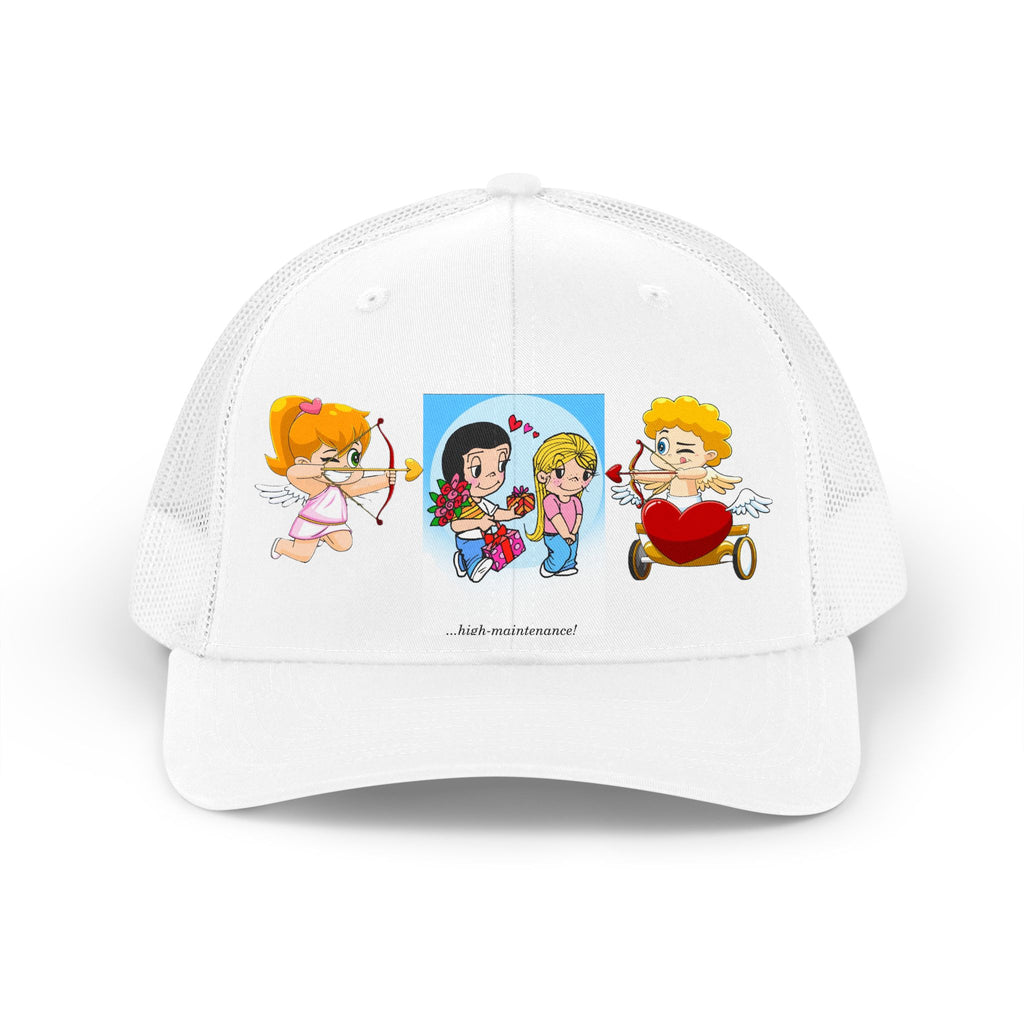 CAP LOVE IS... Trucker Hat — "Best Gift" Retro