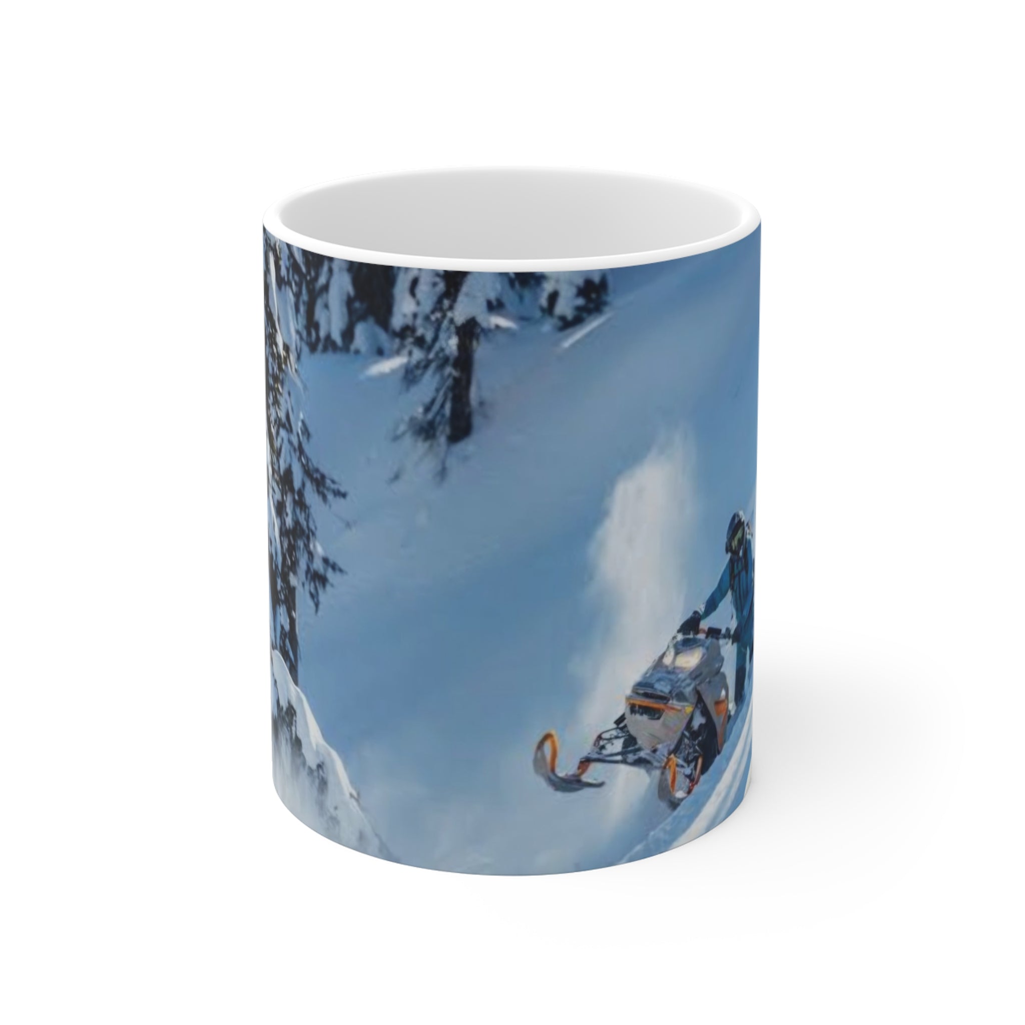 Snowmobile Adventure Mug — Freerider Filmz Logo 11oz