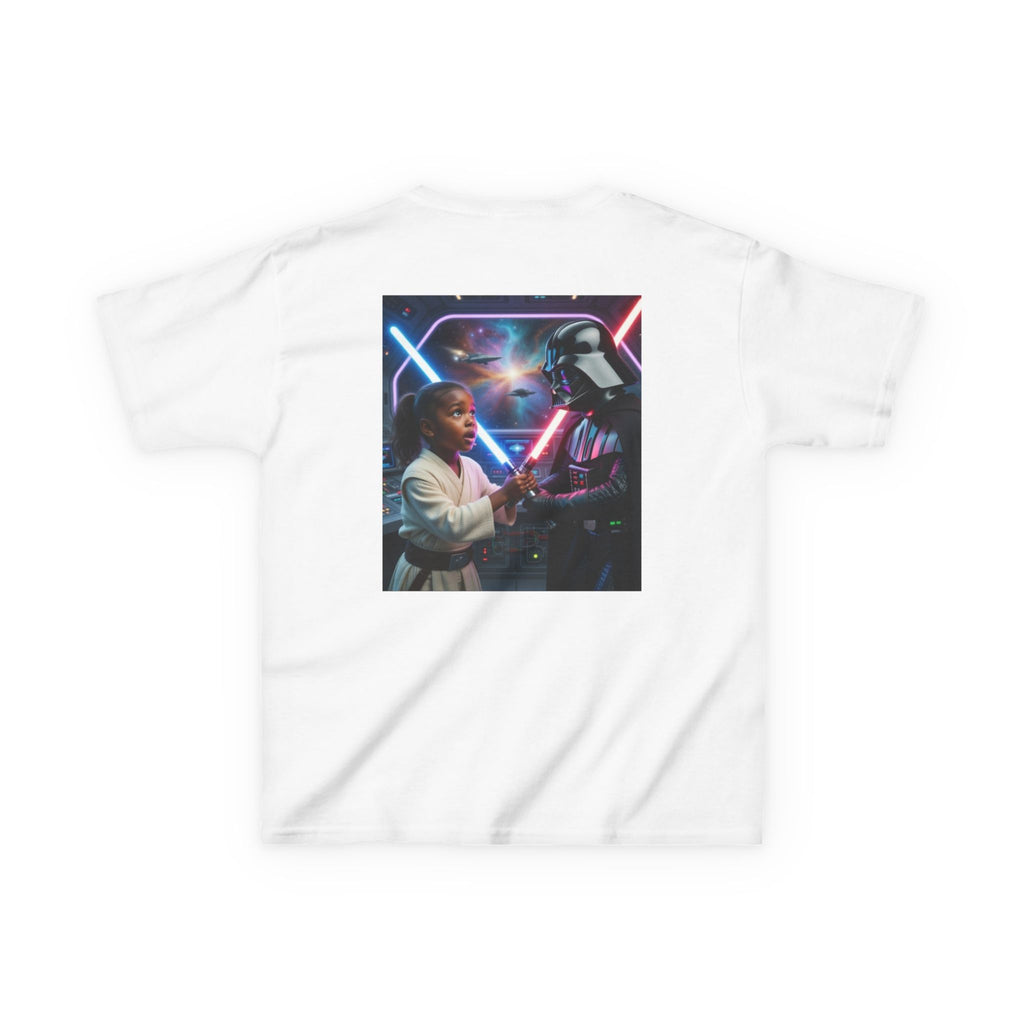 💎 Kids Star Wars Lightsaber Tee — Child Jedi Graphic T-Shirt 💎