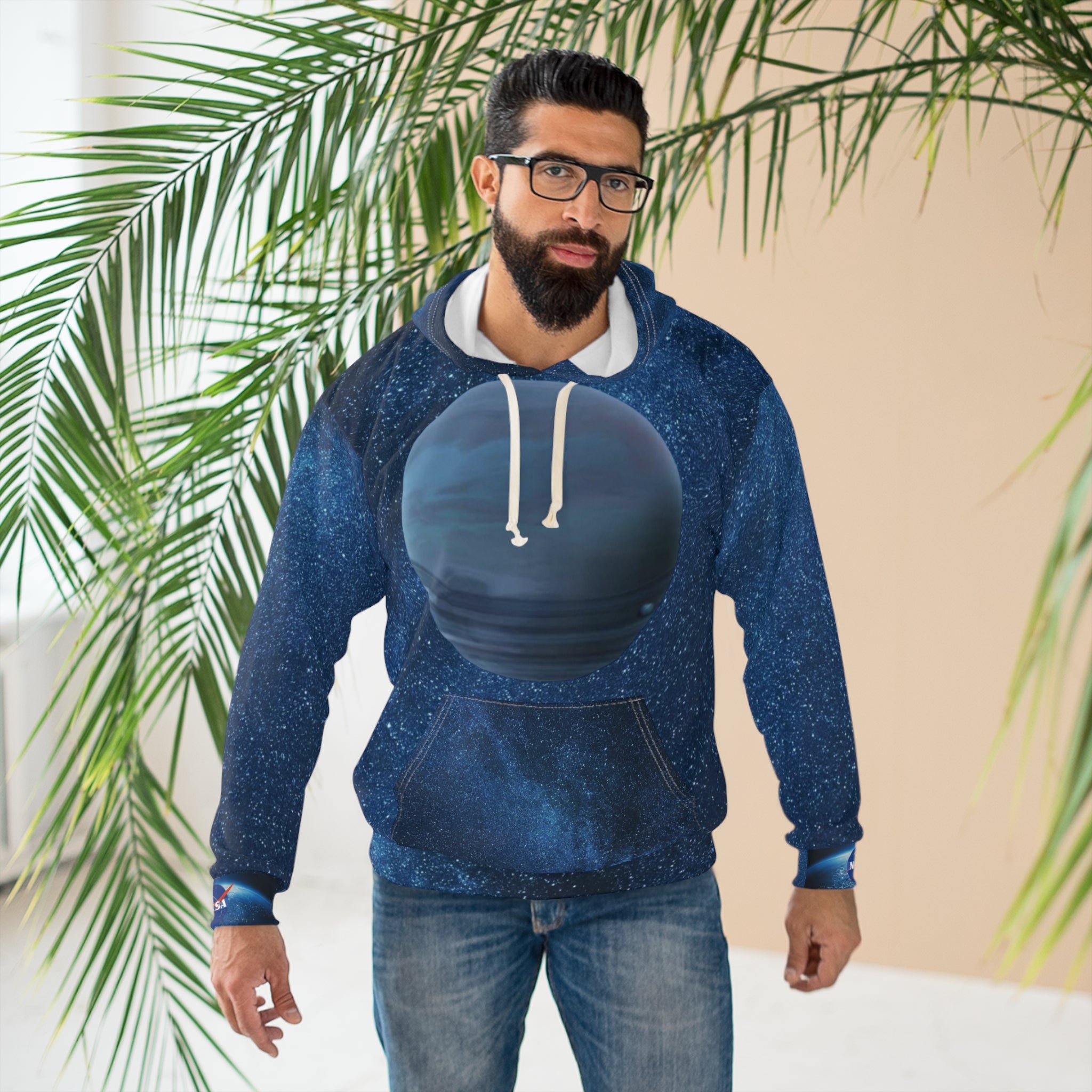 Galaxy Planet Graphic Hoodie — 'My Galaxy' Space Pullover