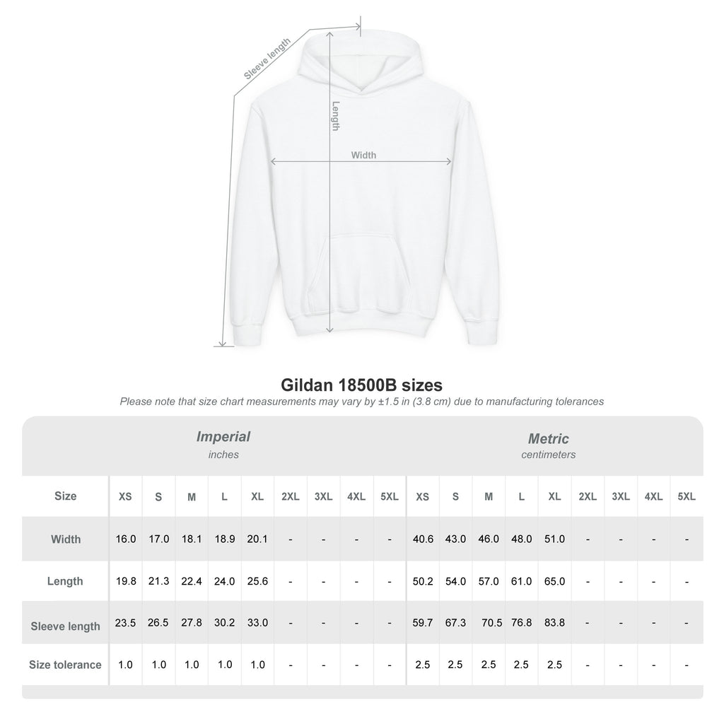 Youth Hoodie — Royal Crown Rottweiler Graphic Sweatshirt