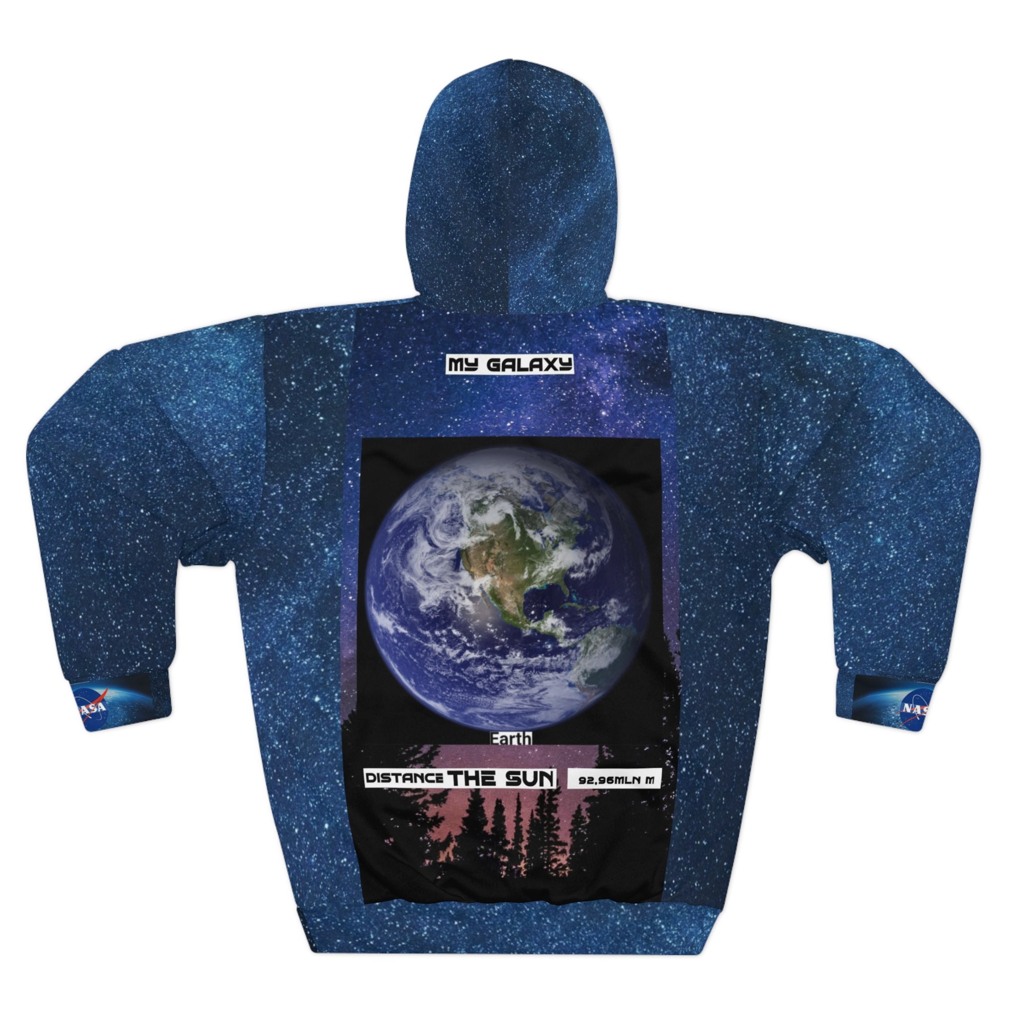 Galaxy Lovers Hoodie — “My Galaxy” Romantic Gift Pullover