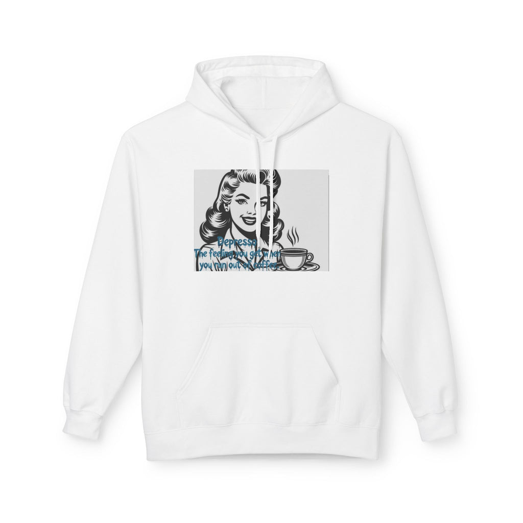 Coffee Retro Hoodie – Vintage Housewife Cup Design
