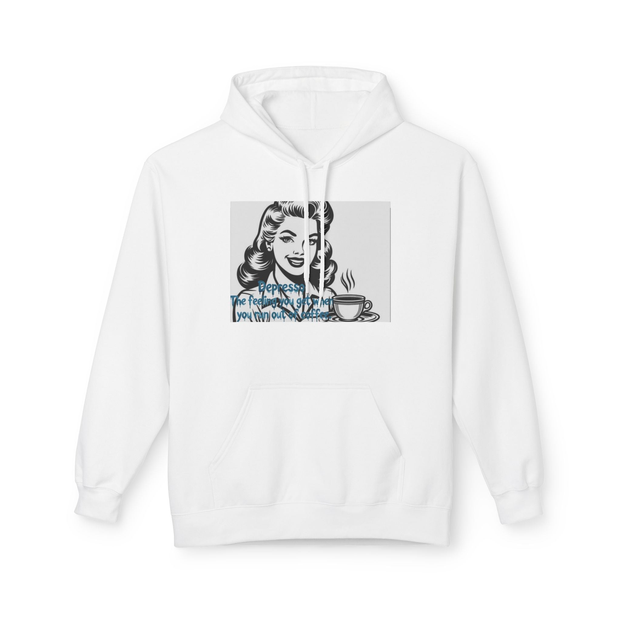 Coffee Retro Hoodie – Vintage Housewife Cup Design