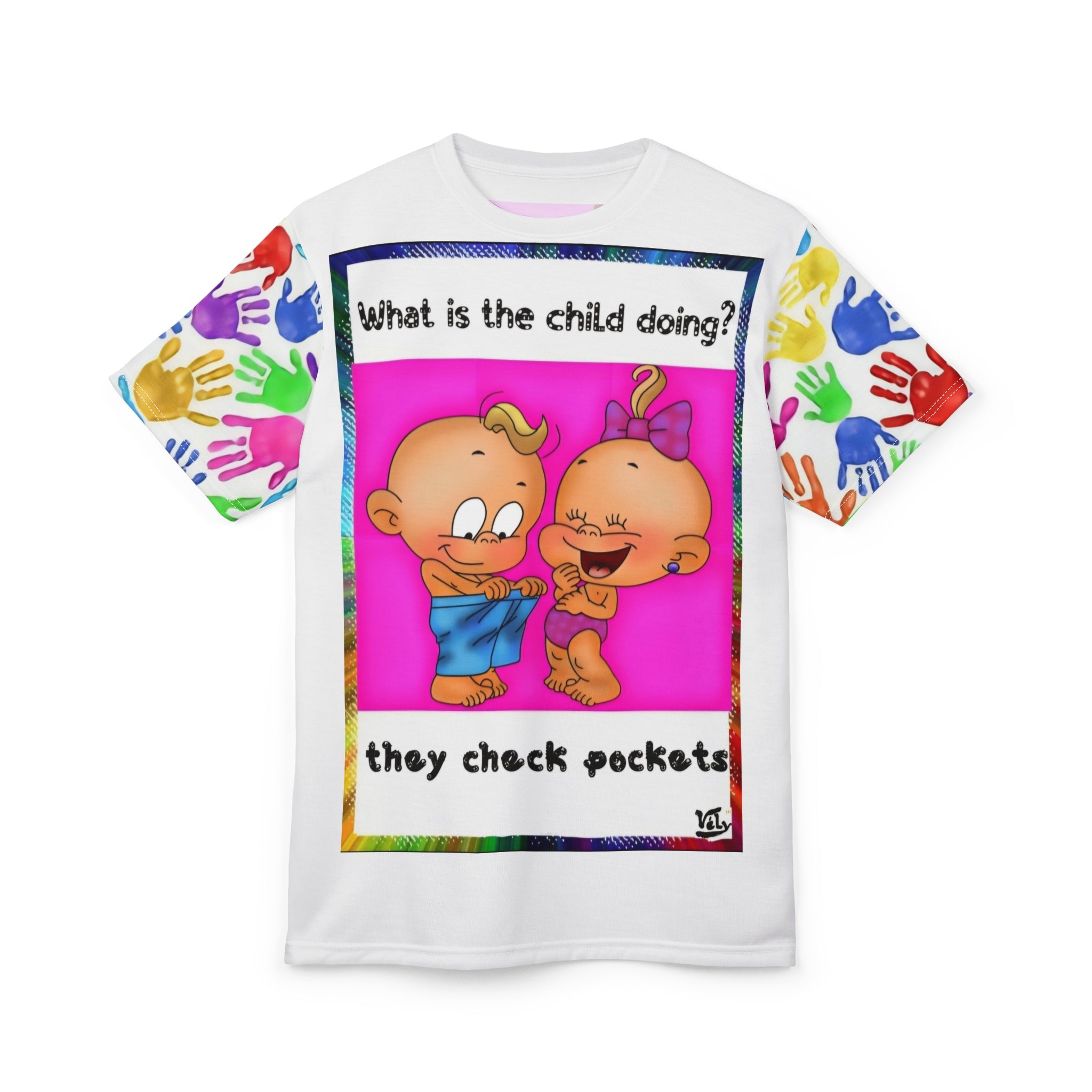 What Children Do Series Bright Couple Tee — Stylish Gift T-Shirt