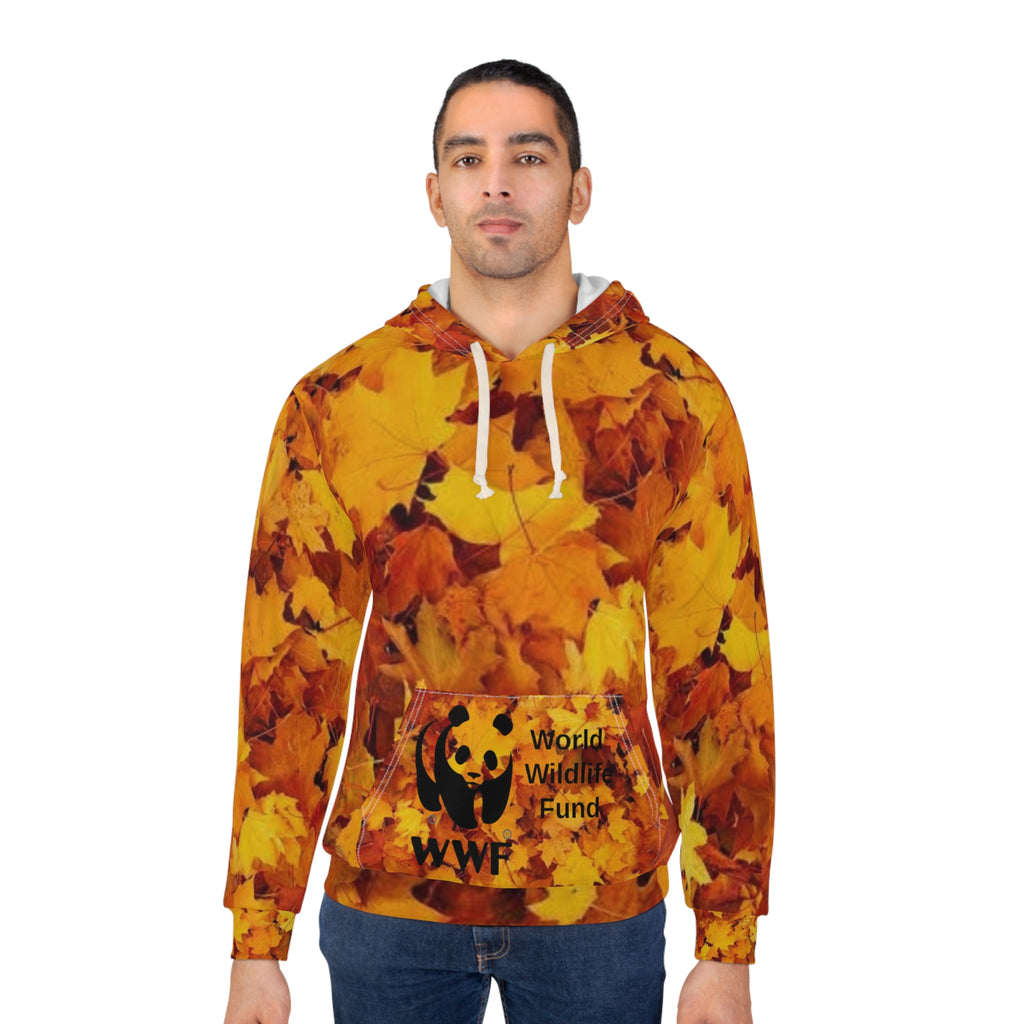 HOODIE NATURE Butterfly & Autumn Leaves Hoodie — WWF-Inspired Nature Pullover