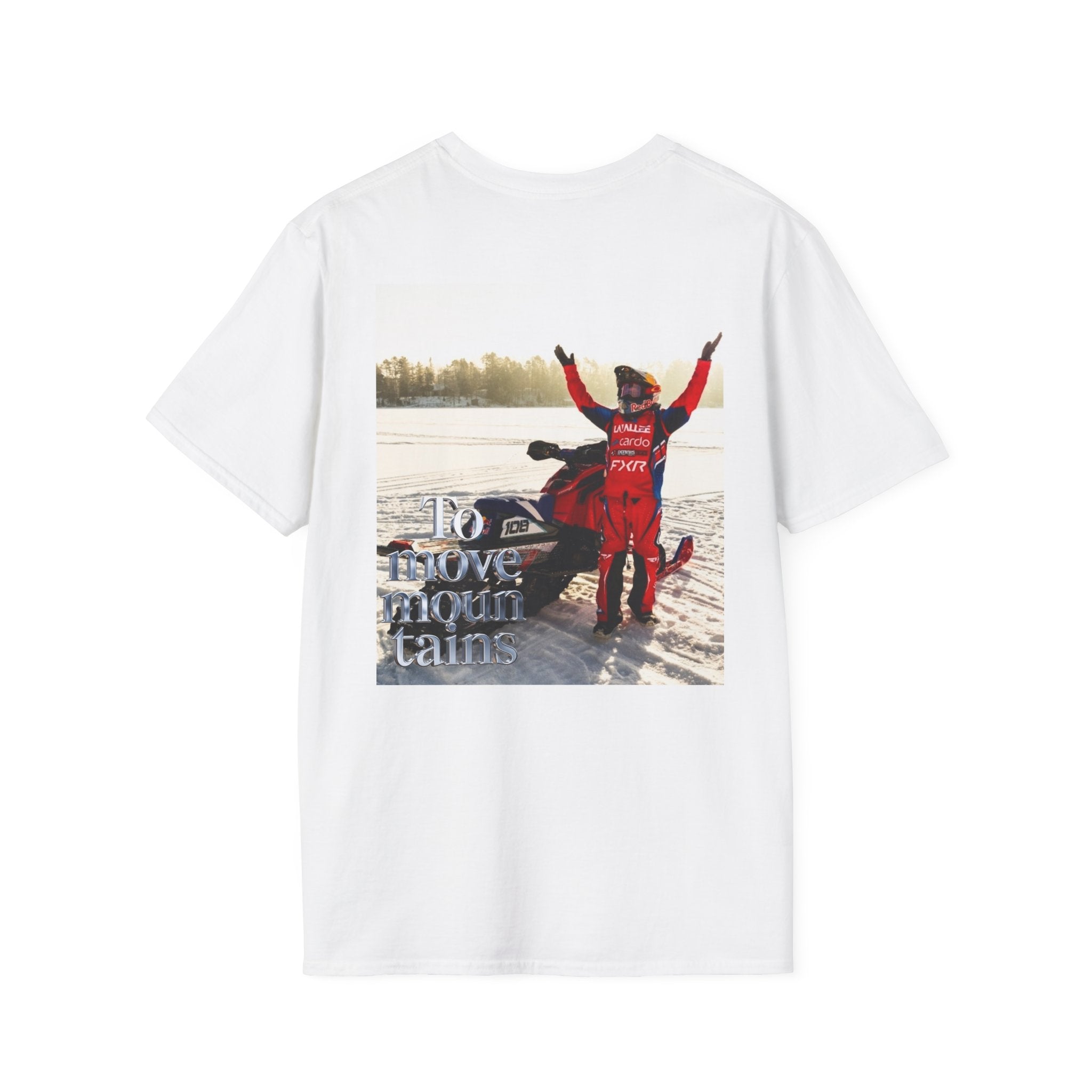 Snowmobile Photo Tee — Vintage Rider Graphic T-Shirt