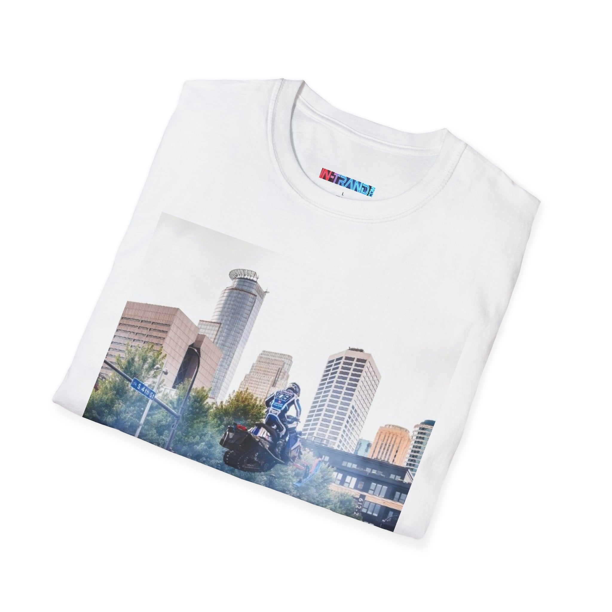 Racing City Drift T-Shirt — Red Bull Formula Car Urban Motorsport Tee