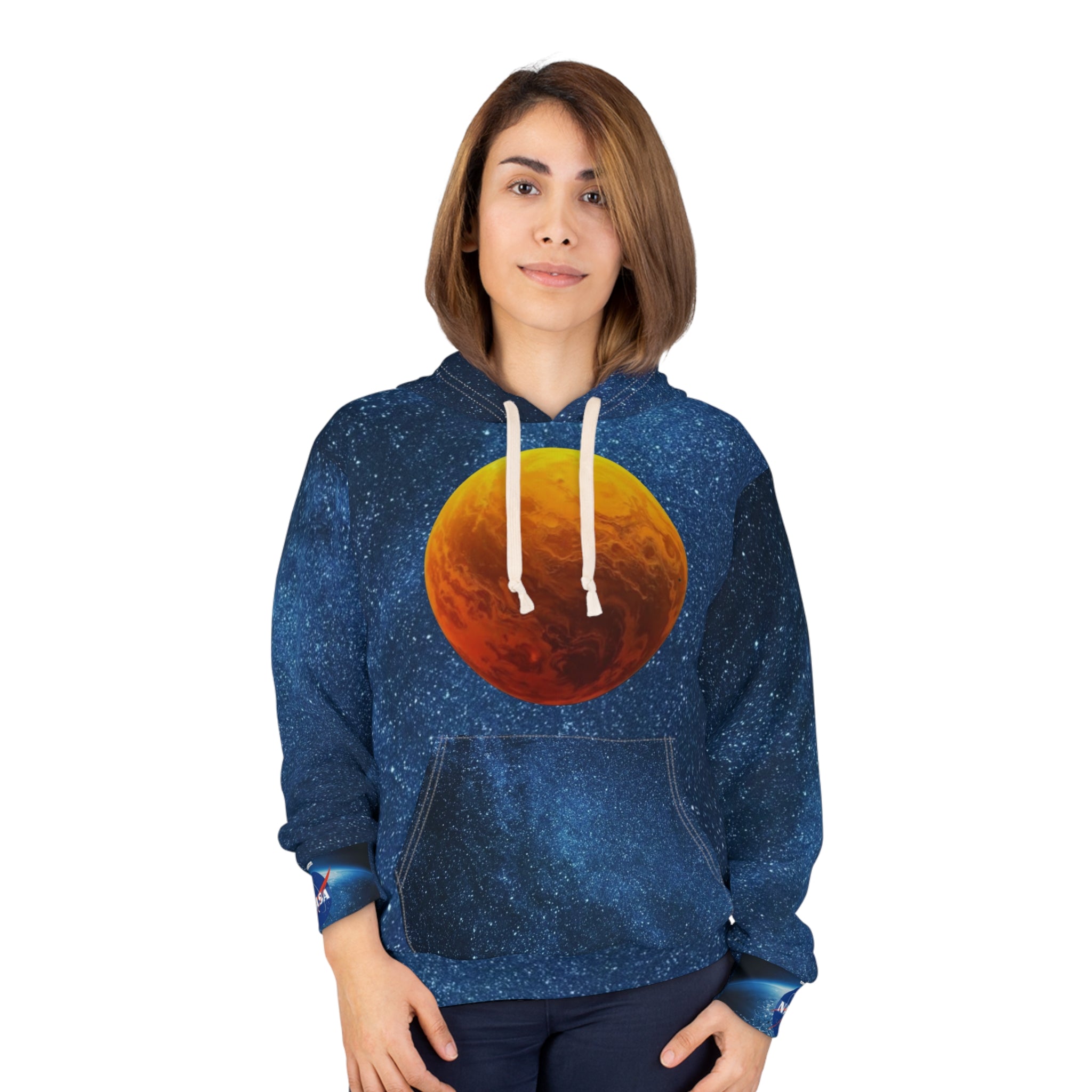 Galaxy Planet Hoodie — 'My Galaxy' Planet Graphic Pullover