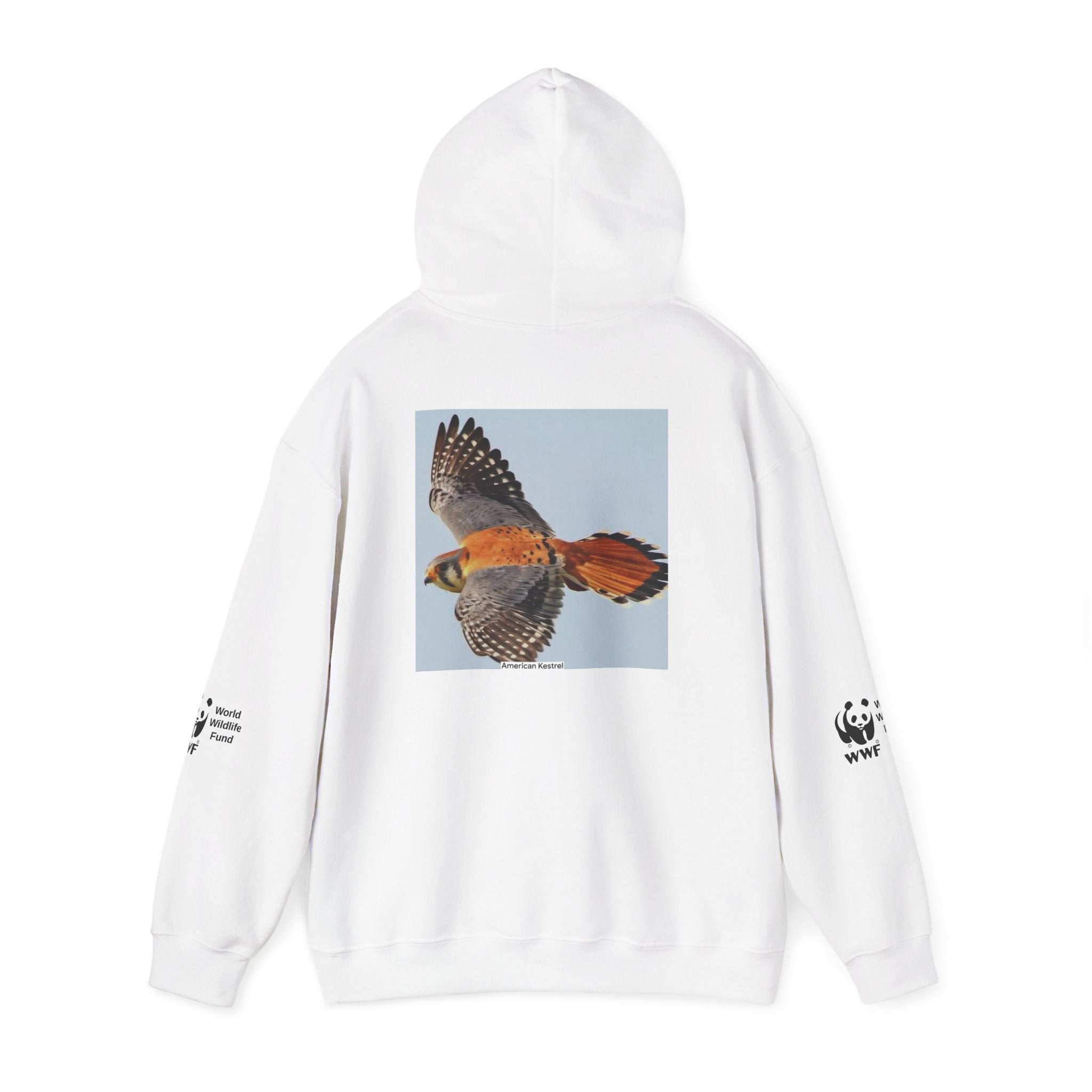 HOODIE NATURE Kestrel Flight Hoodie — WWF Raptor Conservation Pullover