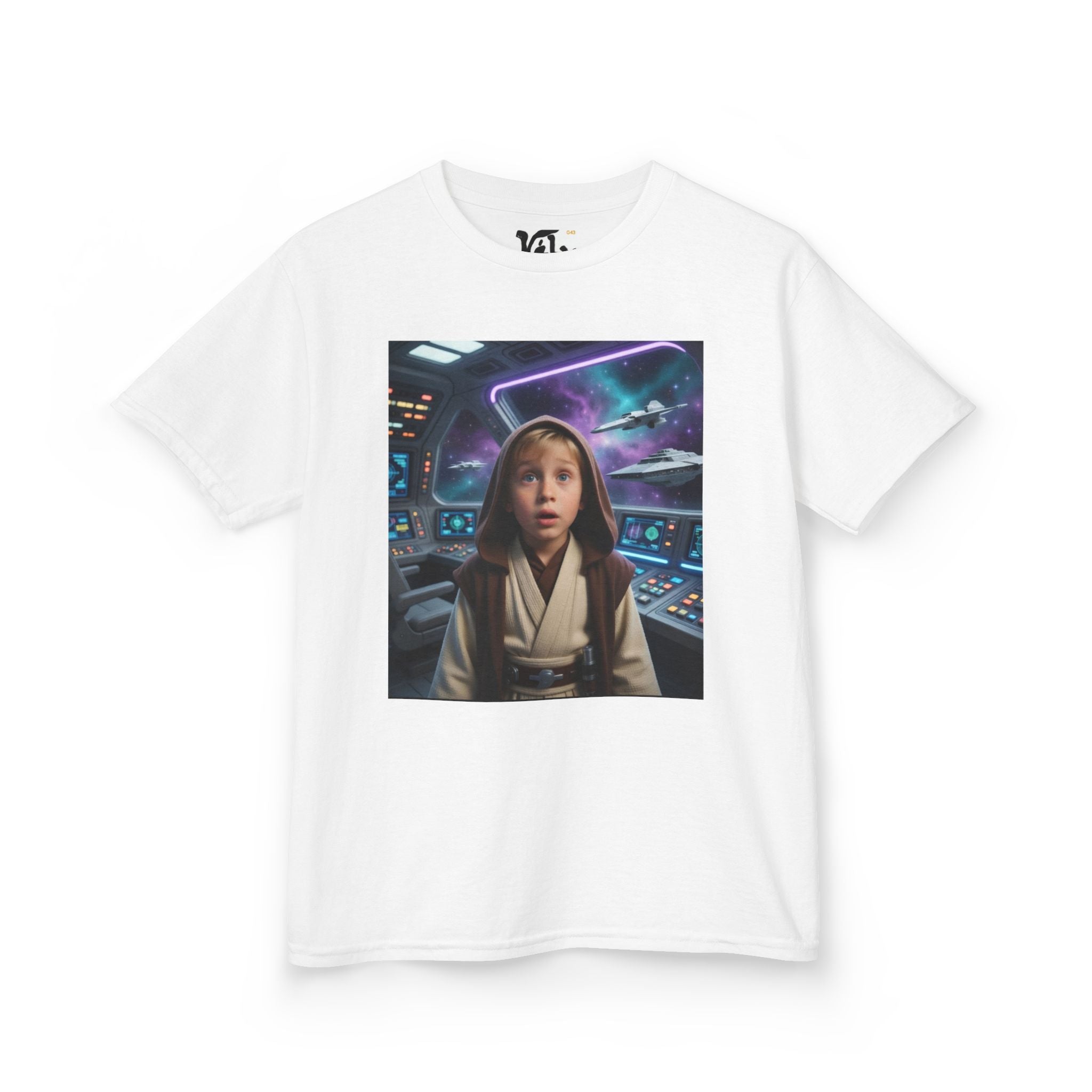 💎 Kids Space Adventure Jedi T-Shirt — Graphic Tee for Young Heroes 💎