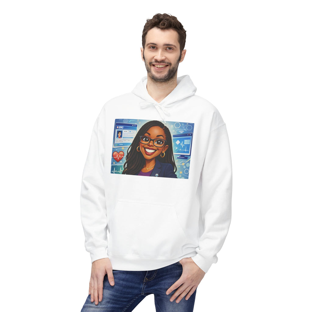 Nurse Hoodie — “Cute enough to stop your heart, skilled enough to start it” Cardio Medic Gift
