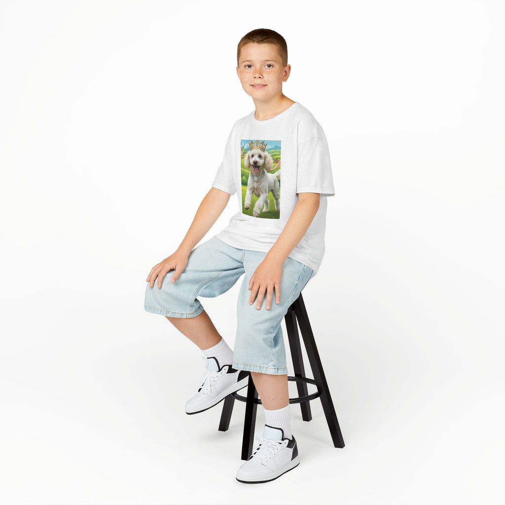 Funny Dog Lovers Kids Tee — Cute Cartoon Puppy Graphic Shirt